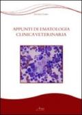 Appunti di ematologia veterinaria