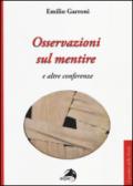 Osservazioni sul mentire e altre conferenze