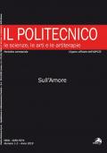 Il Politecnico. Le scienze, le arti e le artiterapie (2019). Vol. 1-2: Sull'amore.