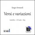 Versi e variazioni. Audiolibro. CD Audio formato MP3