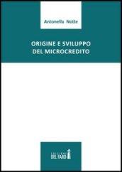 Origine e sviluppo del microcredito