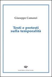 Testi e pretesti sulla temporalità
