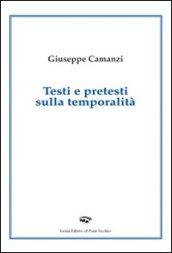 Testi e pretesti sulla temporalità