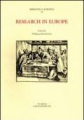 Research in Europe