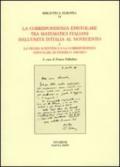 La corrispondenza epistolare tra matematici italiani. Dall'unità d'Italia al Novecento e la figura scientifica e la corrispondenza epistolare di Federico Amodeo