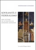Sovranità e federalismo. Una lettura de «La Politica» di Johannes Althusius