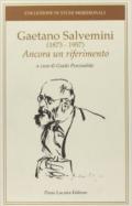 Gaetano Salvemini (1873-1957). Ancora un riferimento