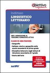 2 TFA. Indirizzo linguistico letterario. Per l'ammissione al tirocinio formativo attivo. Con software di simulazione