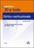 Diritto costituzionale. Le 100 domande più ricorrenti all'esame orale