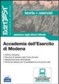 Accademia dell'Esercito di Modena. Teoria ed esercizi. Selezione degli allievi ufficiali. Con software di simulazione