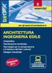 EdiTEST 5. Esercizi-Architettura, ingegnerira edile. Con software di simulazione per la preparazione ai test di ammissione