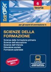 EdiTEST 6. Teoria-Scienze della formazione. Con Software di simulazione per la preparazione ai test di ammissione