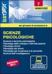 EdiTEST 7. Esercizi. Scienze psicologiche. Per la preparazione ai test di ammissione. Con software di simulazione