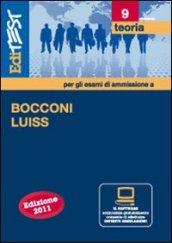 EdiTEST 9. Teoria. Bocconi, Luiss (economia, giurisprudenza, scienze politiche). Per la preparazione ai test di ammissione. Con software di simulazione