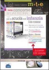 Il nuovo concorso a cattedra. Kit completo per la preselezione e la preparazione al concorso nella scuola dell'infanzia. Con software di simulazione (4 vol.)