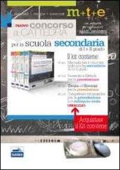 Il nuovo concorso a cattedra. Kit completo per la preselezione e la preparazione al concorso nella Scuola secondaria di I e II grado. Con software di simulazione (4 vol.)