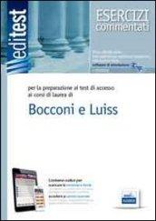 EdiTEST 9. Esercizi. Bocconi, Luiss (economia, giurisprudenza, scienze politiche). Per la preparazione ai test di ammissione. Con software di simulazione