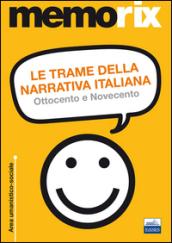 Le trame della narrativa italiana. Ottocento e Novecento