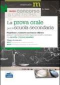 La prova orale del concorso per le classi A017 e A019. Progettare e condurre una lezione efficace...