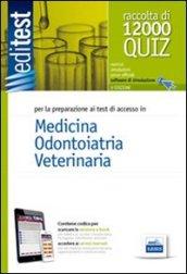 EdiTEST 1. Raccolta di 12000 quiz. Medicina, odontoiatria, veterinaria. Con espansione online