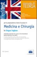 EdiTest 1-2. Manuale medicina e chirurgia. Ediz. inglese