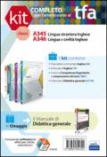 TFA. Classi A345-A346 per prove scritte e orali. Manuale di teoria ed esercizi di lingua e cultura inglese. Kit completo. Con software di simulazione (4 vol.)