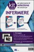 Kit completo per tutte le prove di selezione dei concorsi per infermiere. Con software di simulazione (2 vol.)