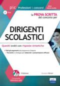 La prova scritta del concorso per dirigenti scolastici