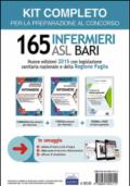 Concorso 165 infermieri ASL Bari: Logica-cultura generale-materie professionali-Teoria e test. Kit completo