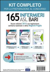 Concorso 165 infermieri ASL Bari: Logica-cultura generale-materie professionali-Teoria e test. Kit completo