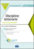 TFA. Discipline letterarie. Esercizi commentati per le classi A043, A050. Con software di simulazione