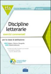 TFA. Discipline letterarie. Esercizi commentati per le classi A043, A050. Con software di simulazione