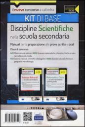 CC 4/28 CC 4/29 Discipline scientifiche nella scuola secondaria. Manuali... Classi di concorso: A28, A50, A059, A060. Kit di base. Con espansione online