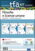 TFA. Filosofia e scienze umane classe A18 (A036) per prove scritte e orali. Kit completo. Con software di simulazione