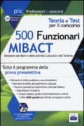 Concorso 500 Funzionari MIBACT