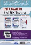 Concorso infermieri ESTAR Toscana. Kit completo per la preparazione al concorso e software di simulazione. Con e-book