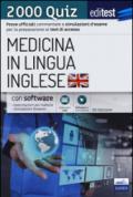 EdiTEST. Medicina in lingua inglese. 2000 quiz. Con espansione online