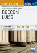 EdiTEST. Bocconi, Luiss. Teoria & test. Nozioni teoriche ed esercizi commentati per la preparazione ai test di accesso. Con e-book. Con software di simulazione