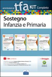 TFA sostegno infanzia e primaria. Eserciziario commentato sostegno didattico infanzia e primaria (E13A)+Manuale di sostegno didattico (T13)+Tracce ... dei testi (T&E1). Con software di simulazione