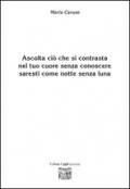 Ascolta ciò che si contrasta nel tuo cuore senza conoscere saresti come notte senza luna