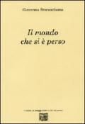 Il mondo che si è perso