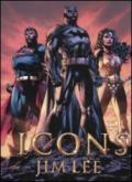 Icons the DC comics and wildstorm art of Jim Lee. Ediz. illustrata