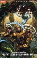 L'attacco degli uomini lava. X-Men. First class. 4.