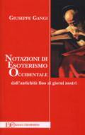 Nozioni di esoterismo occidentale. Dall'antichità fino ai giorni nostri