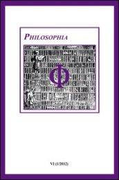Philosophia. Bollettino della società italiana di storia della filosofia (2012). 6.