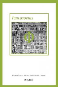 Philosophia. Bollettino della società italiana di storia della filosofia (2014). Vol. 9