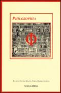 Philosophia. Bollettino della società italiana di storia della filosofia (2015). 10.