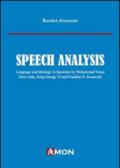 Speech analysis