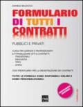 Formulario di tutti i contratti. Pubblici e privati