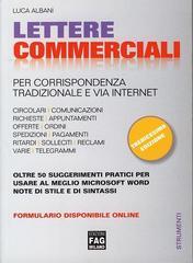 Lettere commerciali per corrispondenza tradizionale e via internet